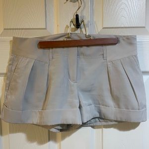 Express Tan size 6 shorts